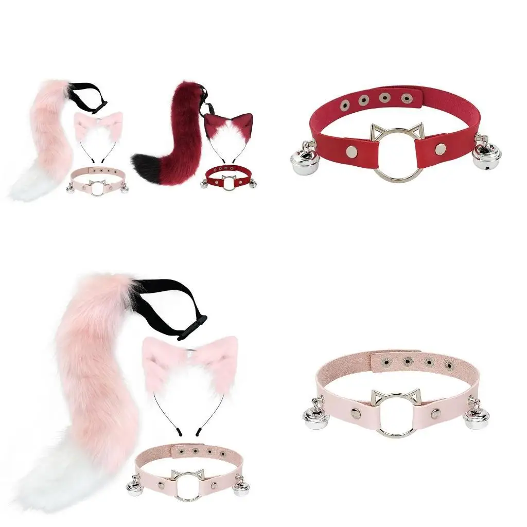 

R1WE милая повязка на голову с плюшевыми ушами для кошек для Хэллоуина, костюм для вечеринки