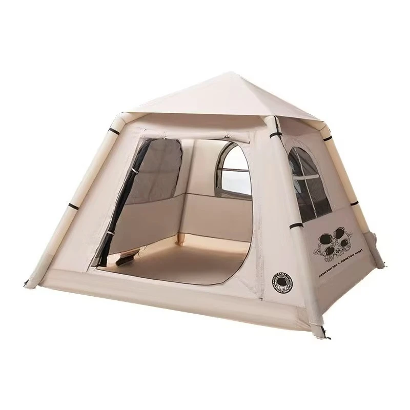 

Automatic inflatable tent outdoor portable folding camping equipment full set of 2-in-1 overnight camping