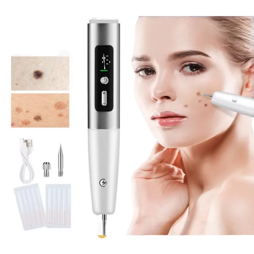 Home Use White Spot Removal Pen 15 Levels Beauty Salon Professional Scar Point Removal Tool for Dark Spot And Birthmark