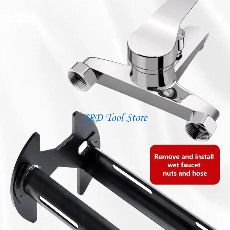 A2UD Universal Four-Claw Hexagon Wrench Tool for Bathroom Fixtures Repairs Tool