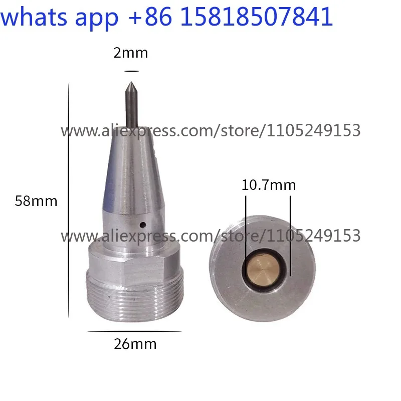 Pneumatic Marking Machine Needle Aluminum Sleeve Coding Needle Marking Machine Carbide Core Needle Complete Collection