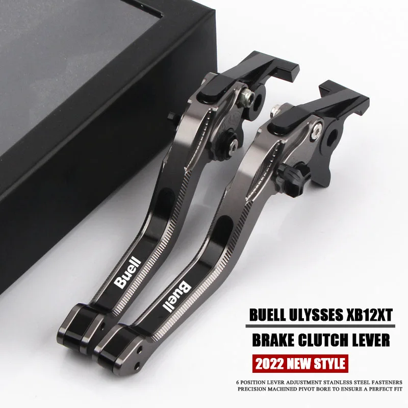 For BUELL UlyssesXB12XT 2009 Ulysses XB12X 2009 Motorcycle Accessories Aluminium Adjustable Brake Clutch Levers Guard Protector