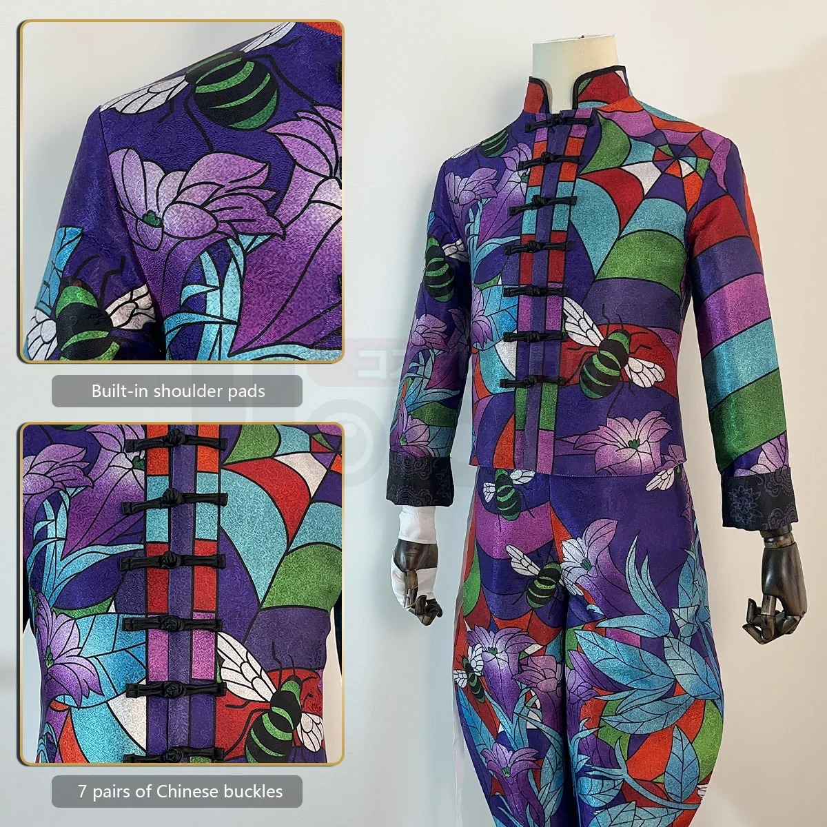 Cosplay Tokyo Anime Rindo Haitani Cosplay disfraz peluca Rosa chaqueta de red pantalones vendaje nueva experiencia cubierta de exposición Halloween