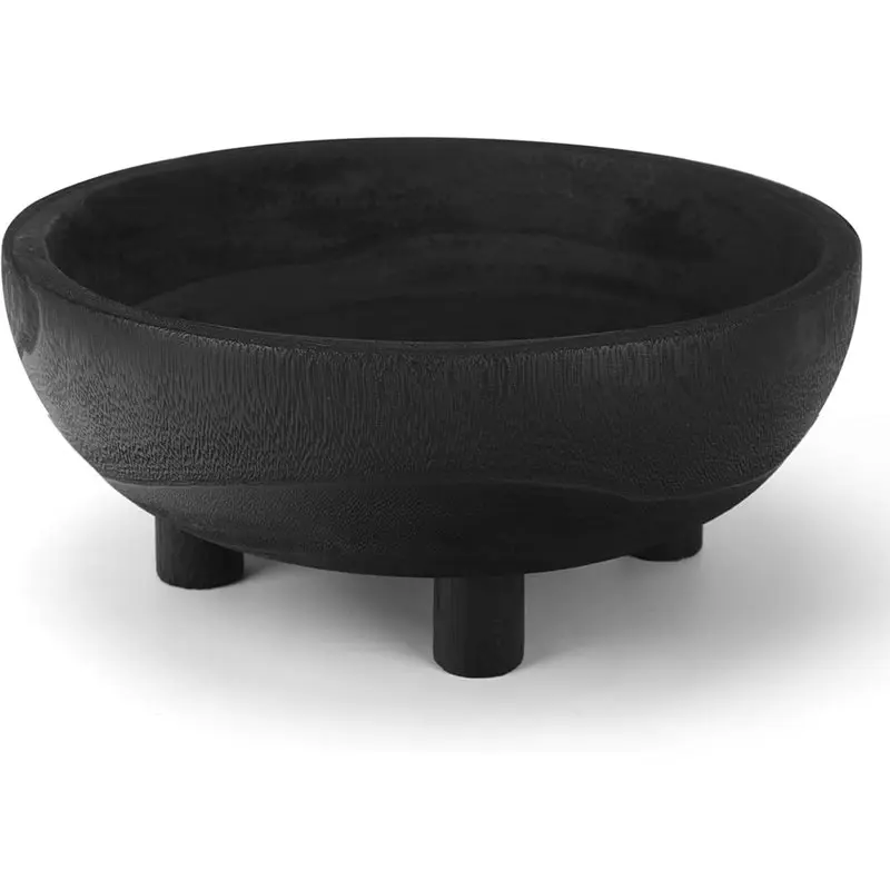 AB46-Key Bowl For Entryway Table, Wooden Decorative Bowl,11