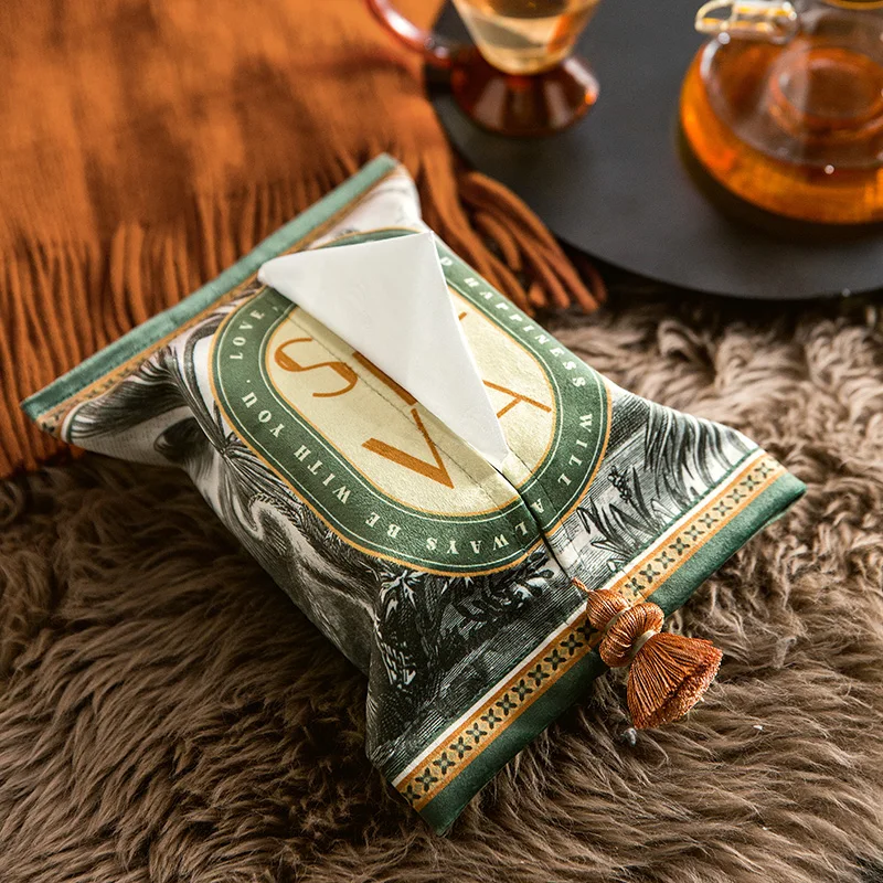 Dekoracyjna poszewka na poduszkę z motywem roślin w stylu vintage, ozdobna poszewka na poduszkę, klasyczny wzór dżungli, styl vintage, ciemnozielona — zdjęcie 7
