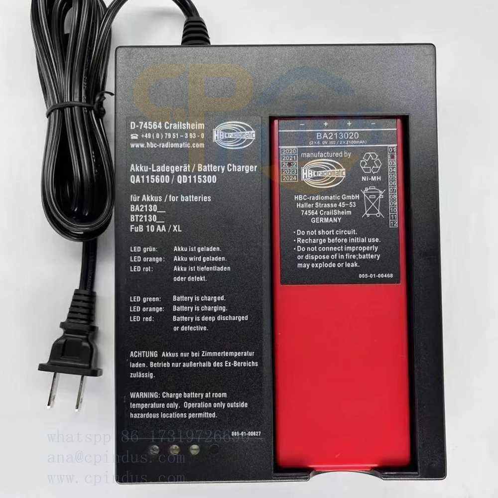 459061  QA115600 Battery Charger Socket for Putzmeister HBC727 HBC735 Concrete Pump Spares QD115300 Remote Control Accessory