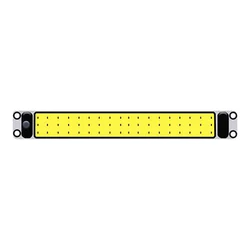 12V-24V uniwersalna lampa do odczytu wnętrza samochodu 30cm COB 87LED Panel światło kopuły wysokiej jasności żarówka z kabiną wodoodporna lampa czytająca