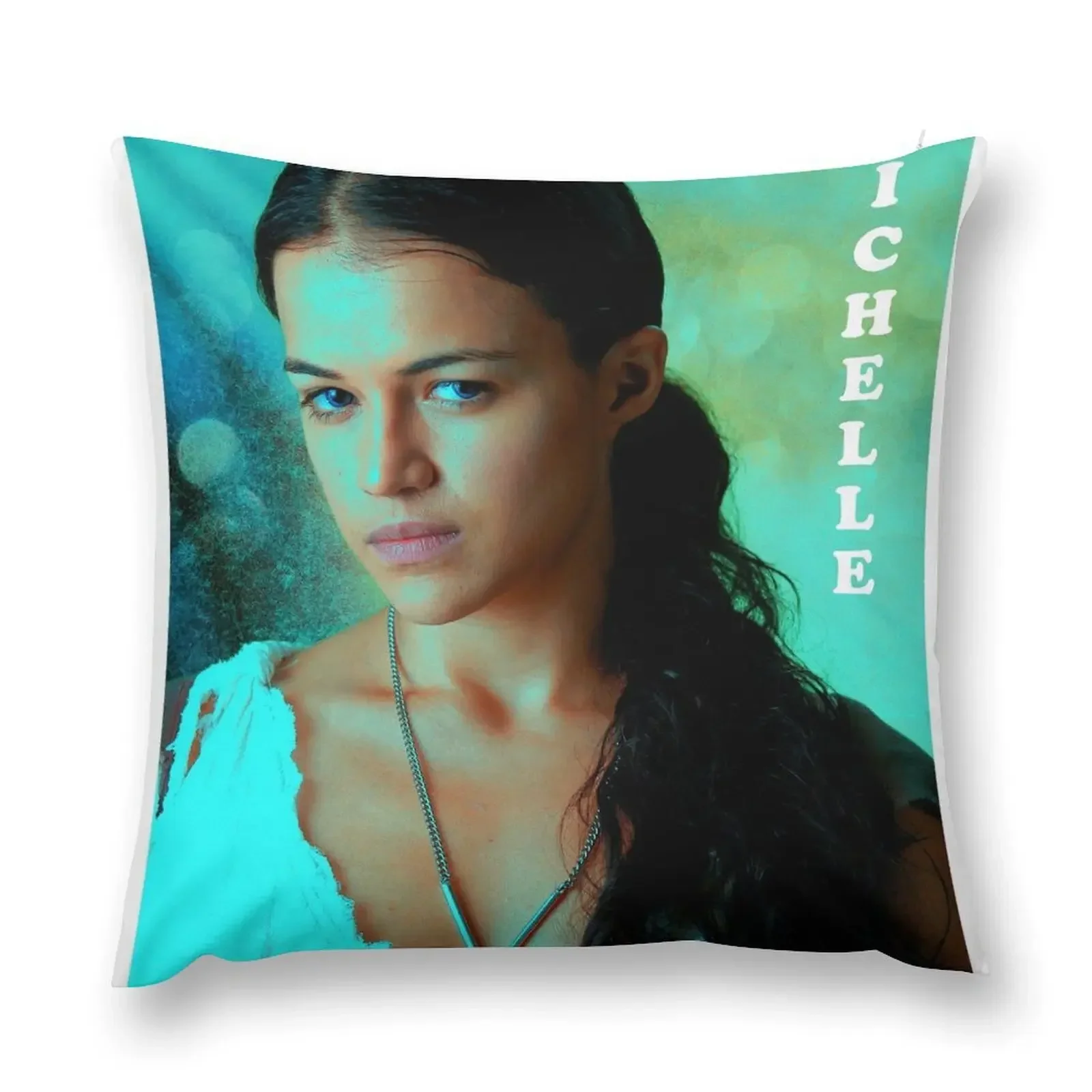 

Michelle Rodriguez - beauty Throw Pillow Christmas Throw Pillows Covers Decorative Cushion Cover Christmas Pillow Covers pillow