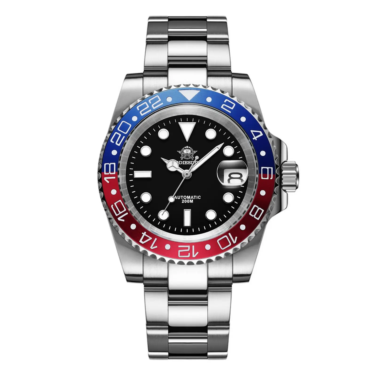 ADDIESDIVE Luxury Men's Automatic Watch 8215 Mechanical Watch Two-tone Ceramic Bezel Super Luminous Men's Analog Diver Watches