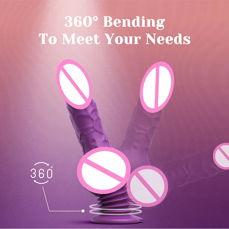 Cão de tracy empurrando vibrador vibrador pulso batendo vibrador 10 vibratório 3 modos de salto 9.29 Polegada brinquedos adultos realistas brinquedos sexuais