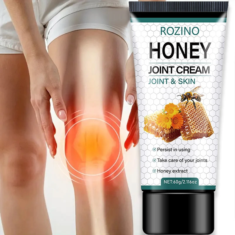 60g Honey Joint Skin Care Cream - Hypoallergenic, Soothing and Moisturizing Lotion with a Light Fragrance, Suitable for All Skin Types, Suitable for Shoulders, Arms, Elbows, Knees, Legs, and Waist