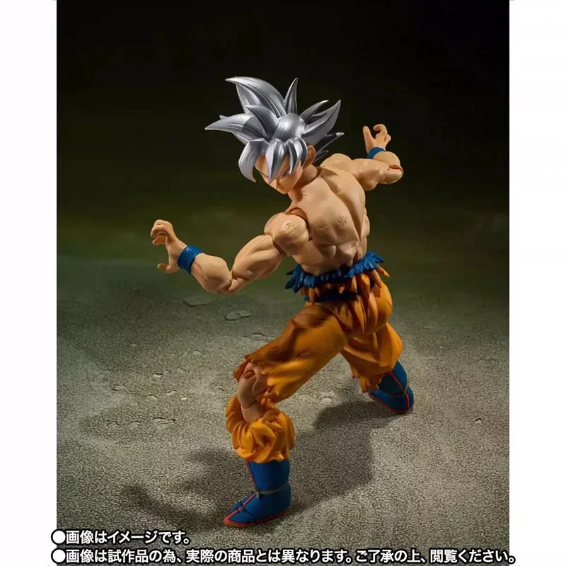 In Stock Original Bandai Dragon Ball Z SHF Son Goku Ultra Instinct Toyotaro Edition VJ30TH  Anime Action Figures PVC Models Toys