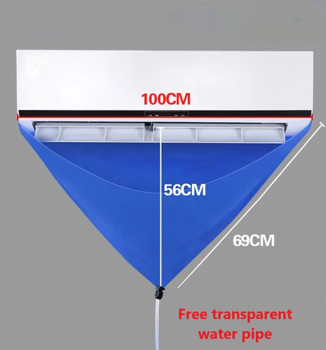 Air Conditioner Cleaning Cover Portable Split Air Conditioning Cleaning Bag Home Dustproof Air Conditioner Filter Cleaning Tool image 6