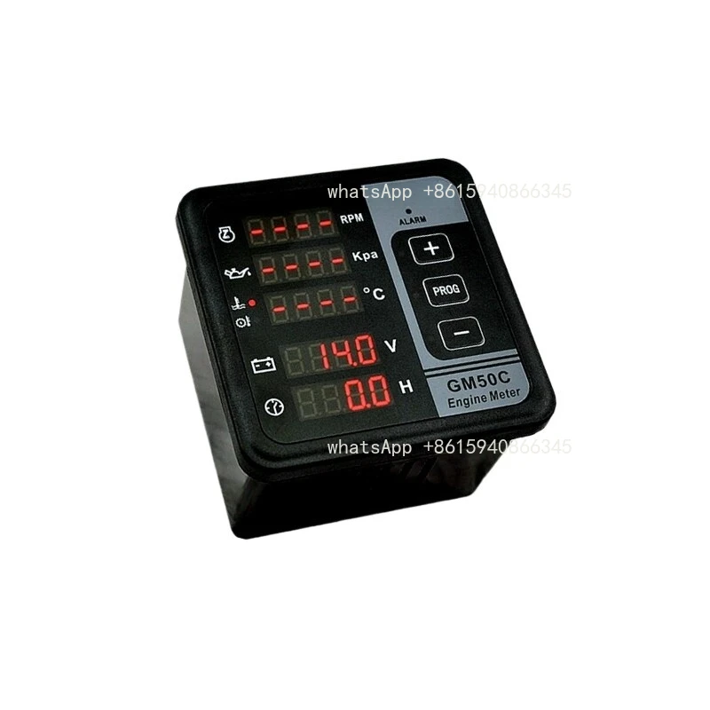 GM50C Multi-Parameter Digital Display Gauge with CAN Port