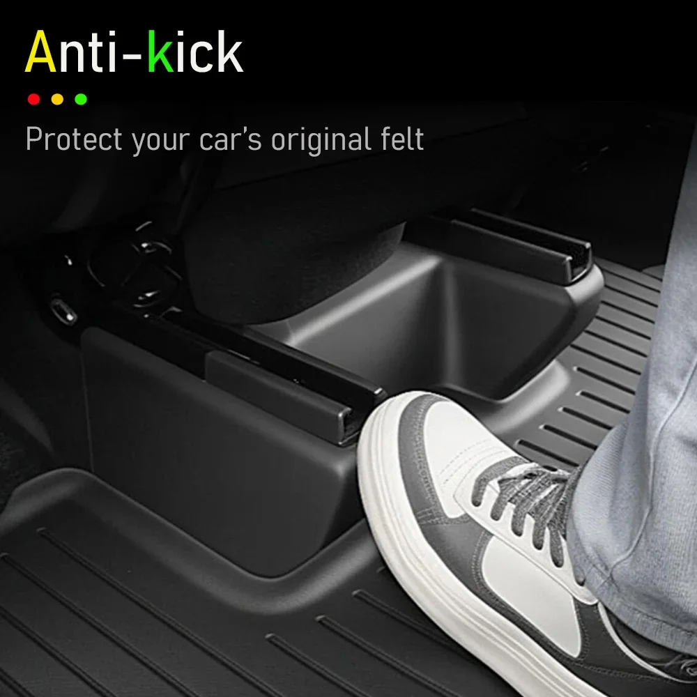 ل تسلا نموذج Y العرعر 2025 2026 اكسسوارات تحت مقعد غطاء حماية الزاوية مكافحة ركلة مكافحة القذرة وسادة ل تسلا نموذج Y إطلاق #5