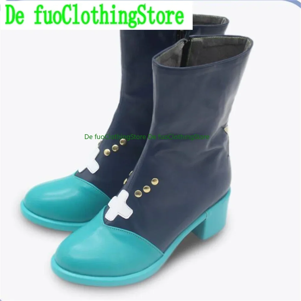 

DefuoClothing Shoes Store Hibiki Wataru Aoi Hinata Ensemble Stars Cosplay Shoes Boots Game Anime Party Halloween Christmas