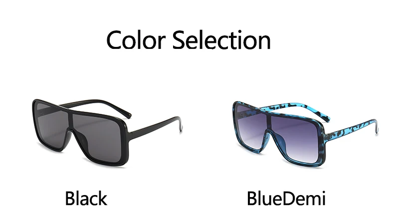 Einteilige Sonnenbrille mit großem Rahmen, Unisex, Gesichtsformungseffekt, UV400-Schutz, trendige und vielseitige Sonnenbrille 5258 – Detail 6