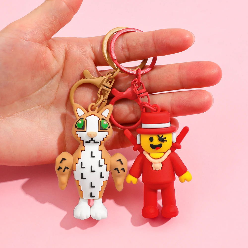 2026 Brainrot Keychain Anime Tongue Figure Gift