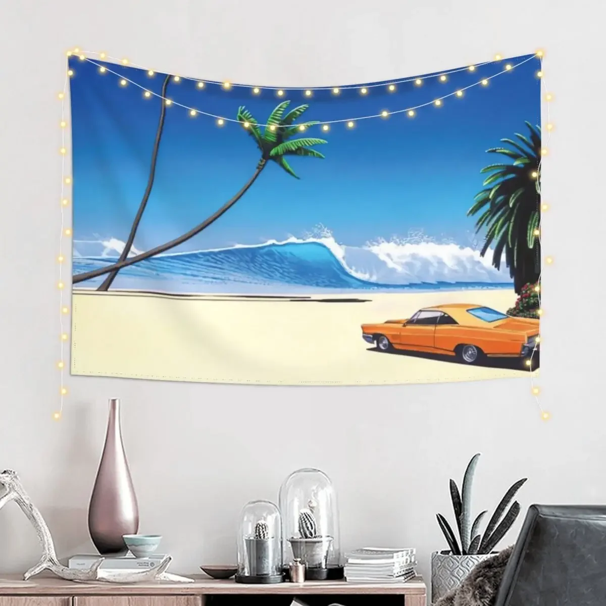 hiroshi nagai Tapestry Home Decor Accessories Room Aesthetic Decor Room Decoration Korean Style Tapestry