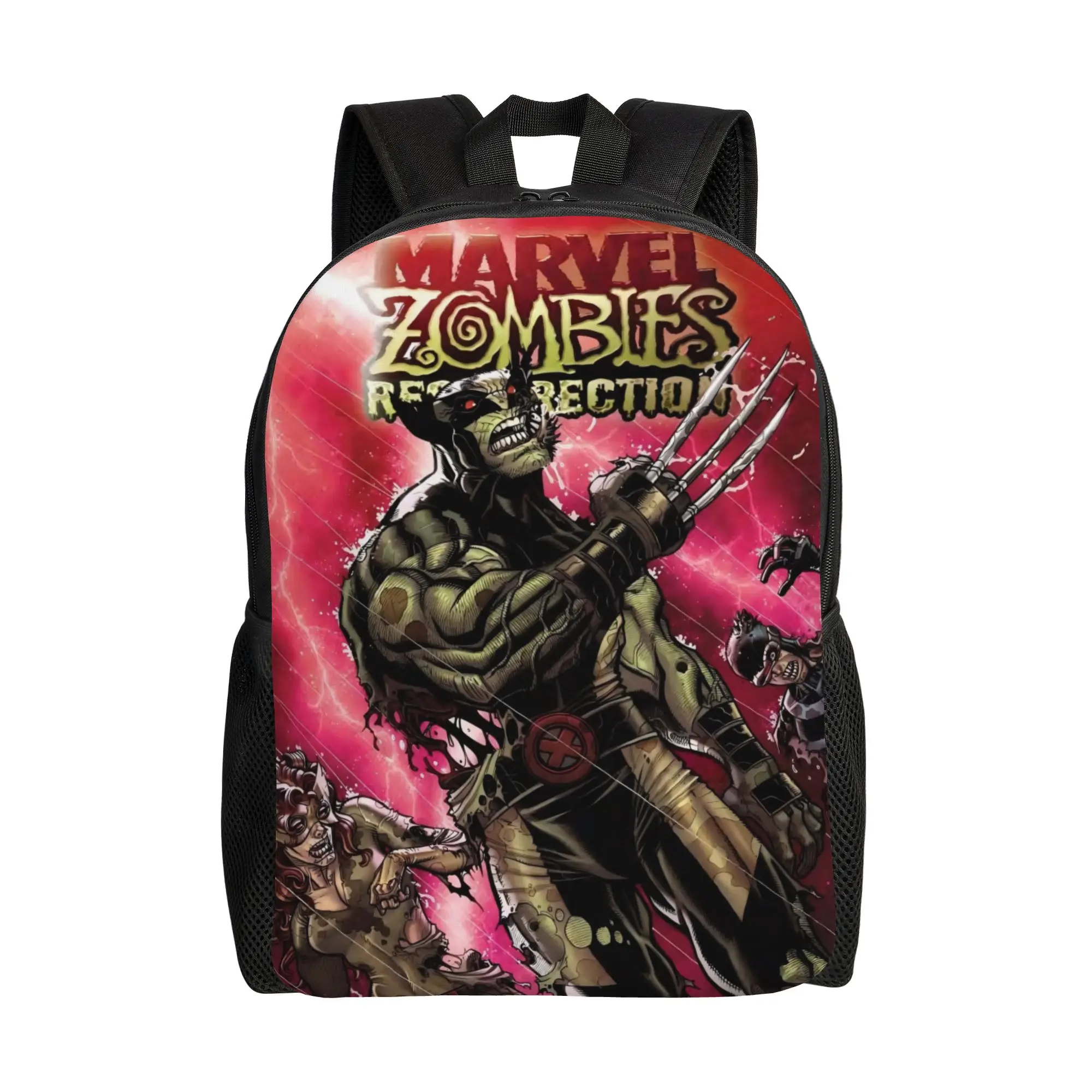 

Back to school season Kawaii Marvel Zombies Resurrection X Men Schoolbag Marvel Couple Backpack Backpack