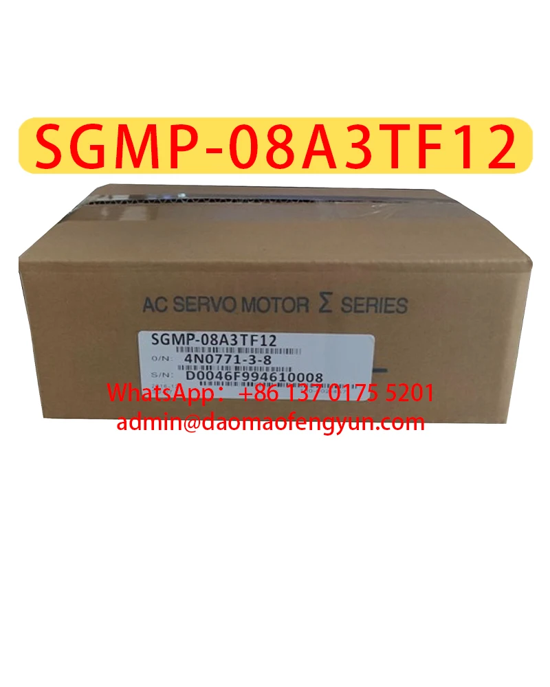 

SGMP-08A3TF12 Brand New Servo Motor，SGMP 08A3TF12，Fast shipping