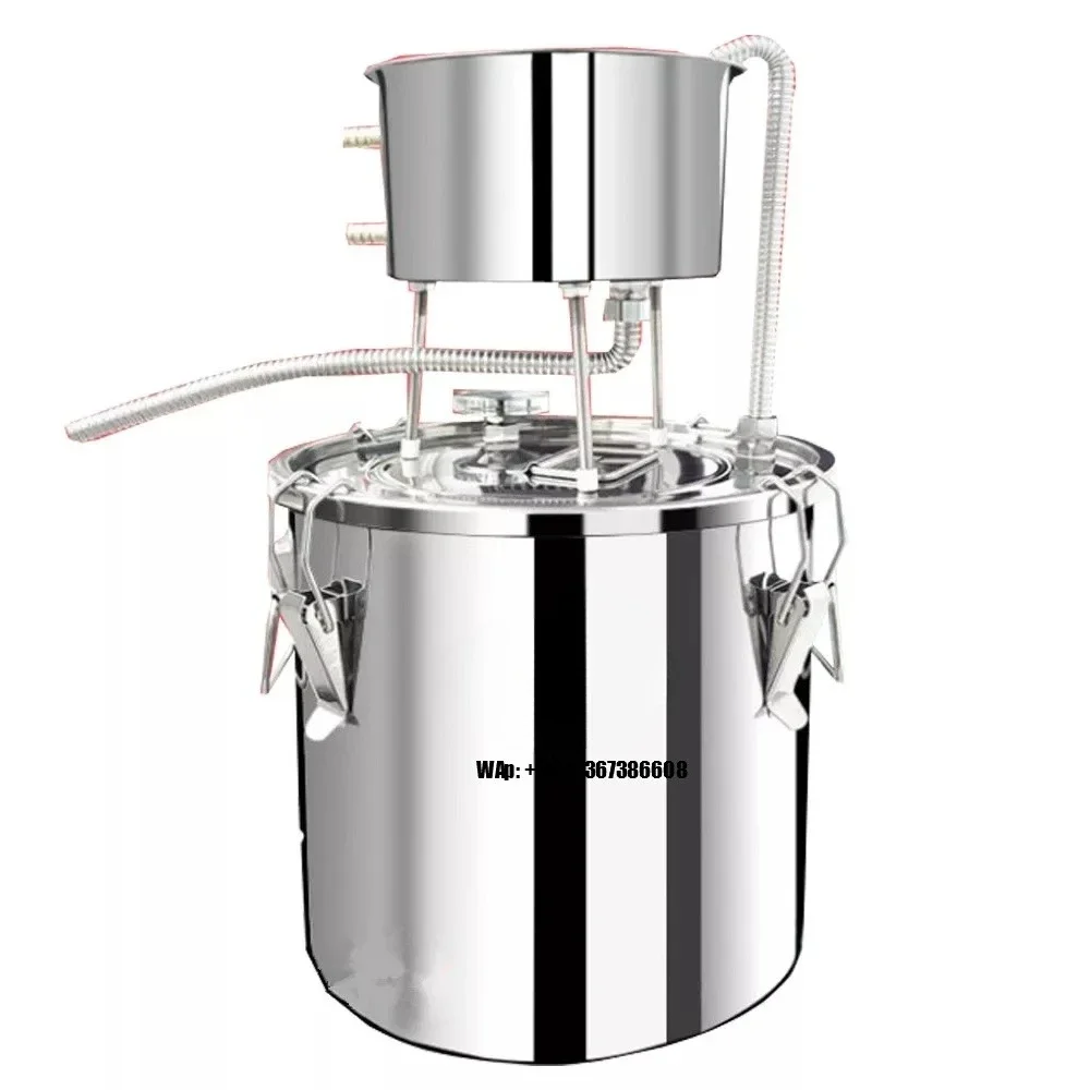 Automatic Copper Distilling Machine Grape Brewing Machines Alcohol Production Processing Wine Making Equipment
