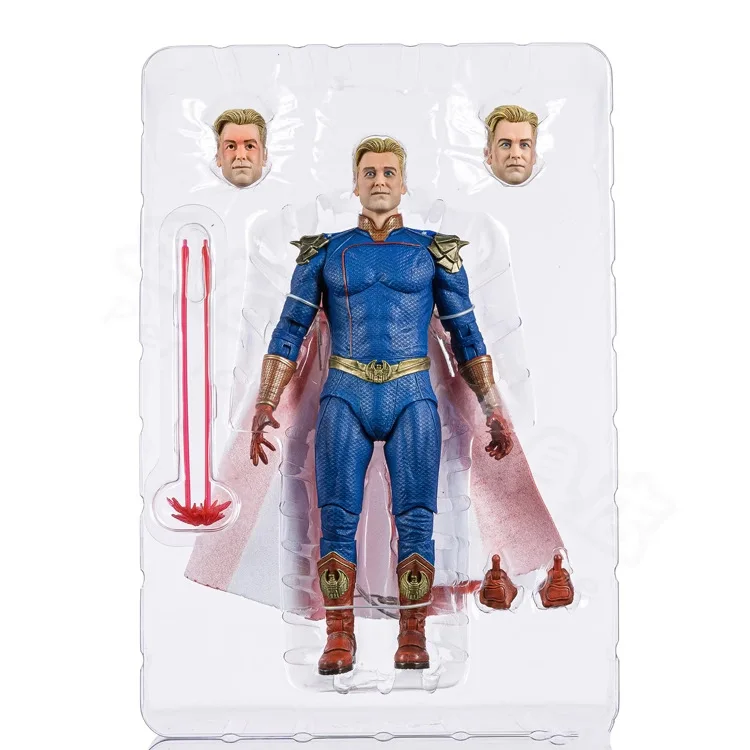 NECA The Boys 7-inch Action Figure - Homelander and Starlight (Asian Edition) Collectible Model Figures