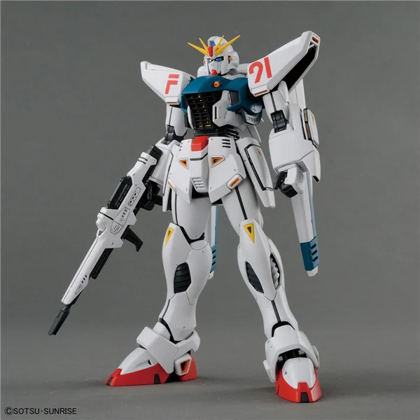 Disponibile Bandai MG 1/100 F91 Gundam 2.0Ver Action Figure GUNPLA Ragazzi Giocattolo Mecha Modello Regalo Kit di Montaggio Da Collezione
