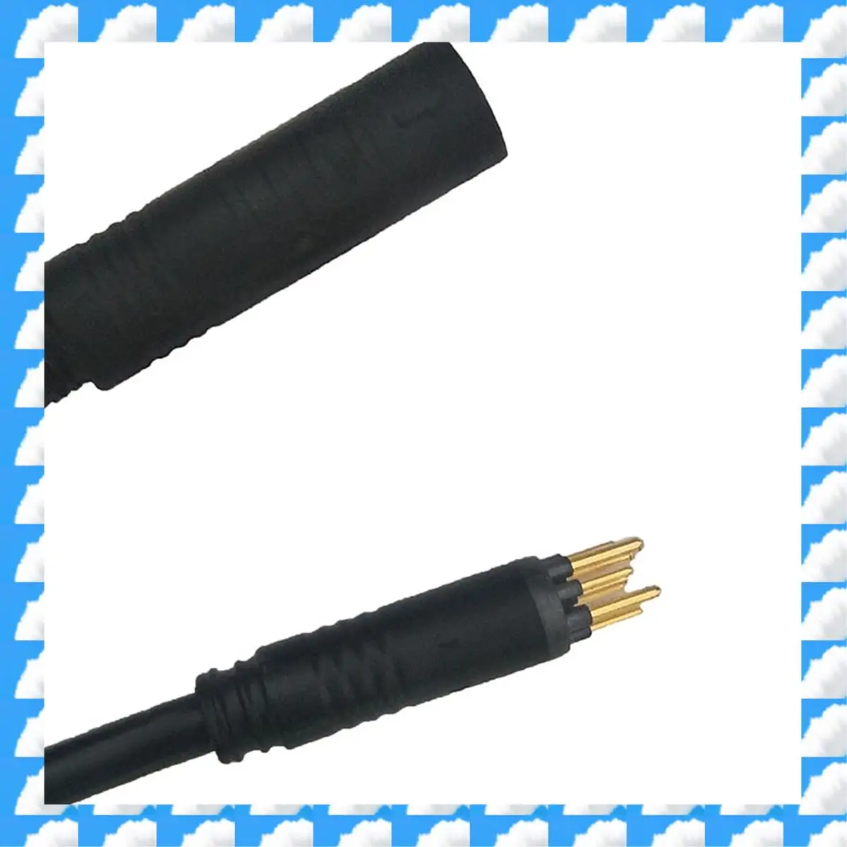 

ONGE E-Bike Motor Extension Cable Waterproof 9 Pin 60Cm With Ebike Motor Connector Cable 130Cm