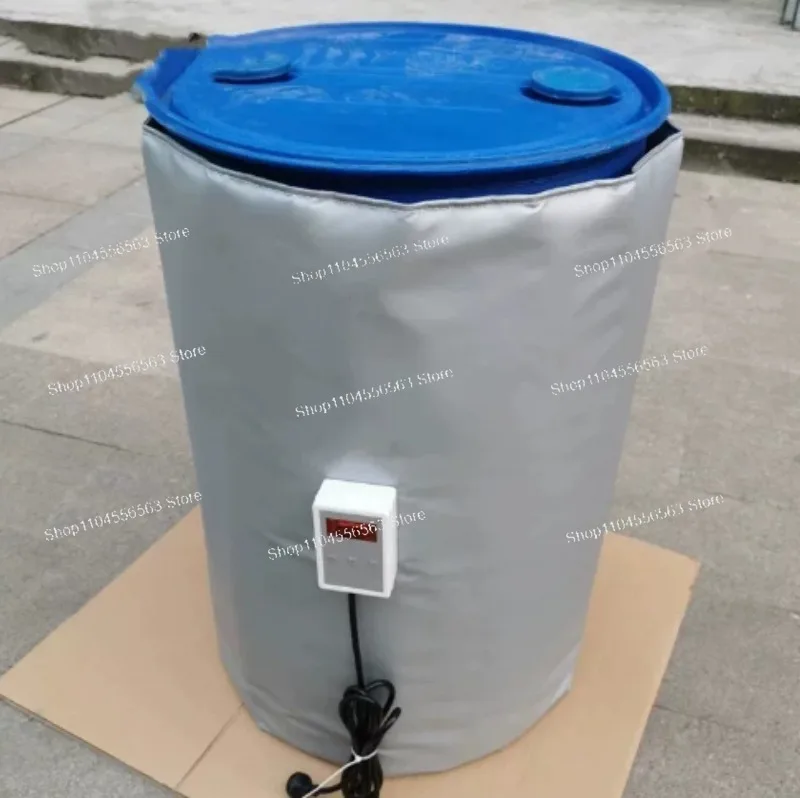 High Quality Tank & Drum Heater for Honey Oil Liquid, 200L/1000L Silicone Heating Blanket, CE Factory Direct