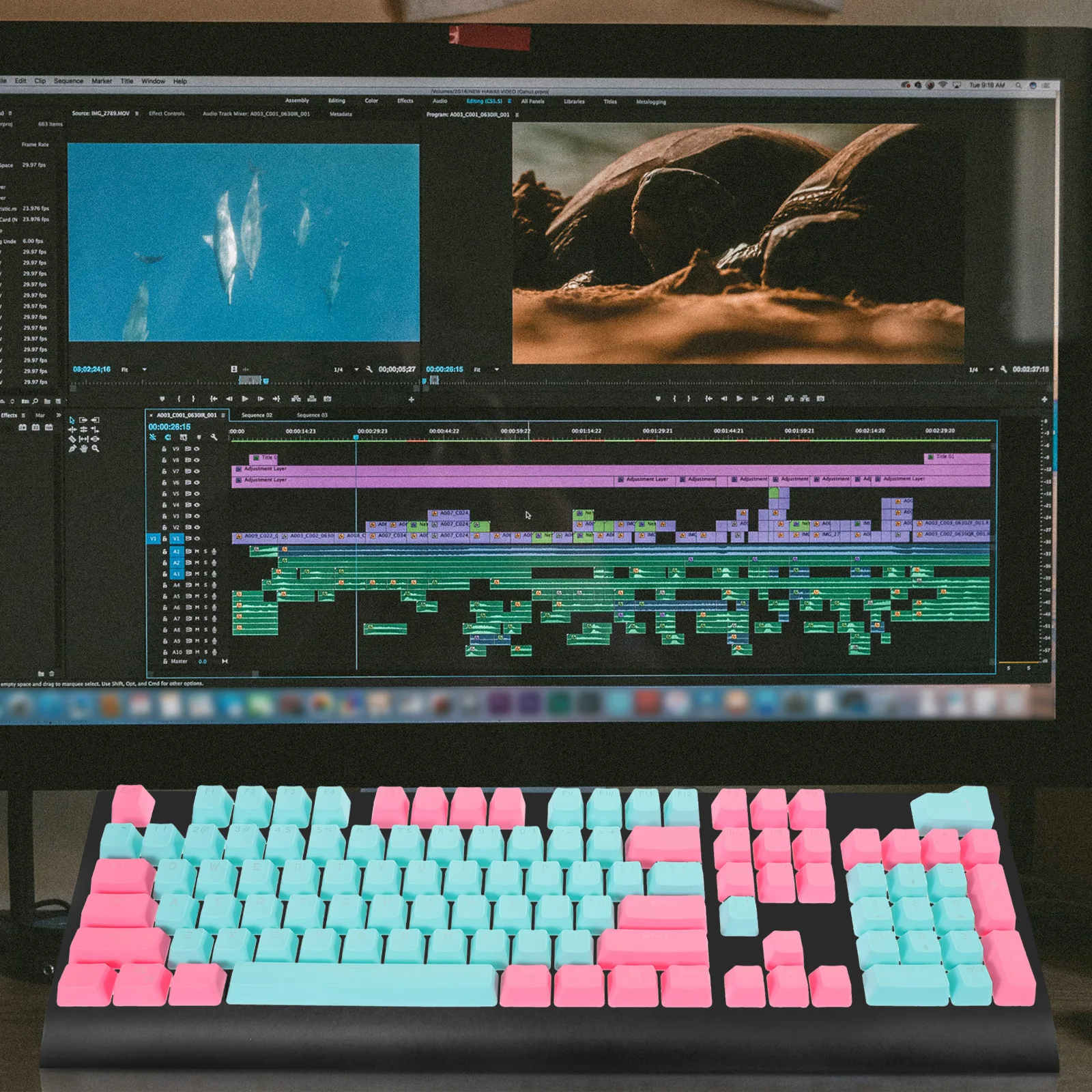 

Колпачки для клавиатуры Материал премиум-класса Прозрачные символы Защитный слой Эргономичный дизайн Уменьшает усталость Декоративная замена