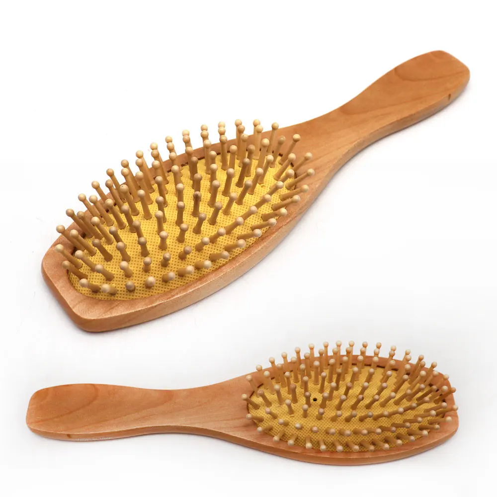 Wooden oval Cushion brush 916W hair brush hair comb