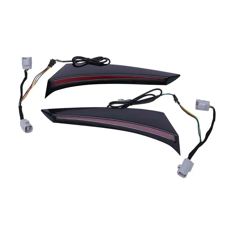 

Strict Car LED Rear Bumper Marker Tail Lights Brake Signal DRL For Toyota Sienna 2021-2023