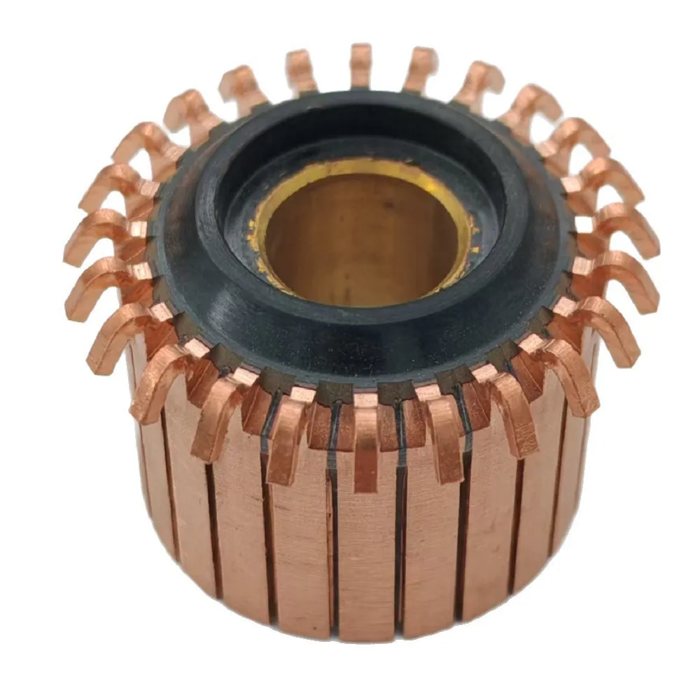 30.5x12x21(23.5)mm 24P Teeth Copper Hook Type Electrical Motor Commutator,  DHY-1757-24