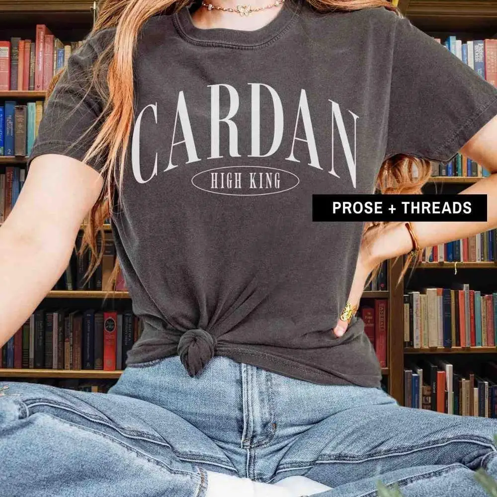 تي شيرت The Cruel Prince، قميص قطني، قميص Elfhame قاسي Prince Booktok Merch Bookstagram Holly Black Jude #5