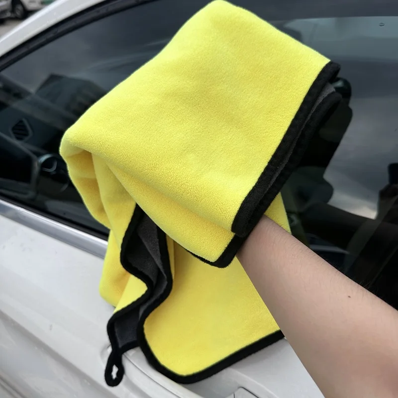 Microfiber Towel Thickened for Truck Car Super Absorbent Car Wash Car Cleaning Drying Cloth Extra Large Size Drying Towel Car Ca