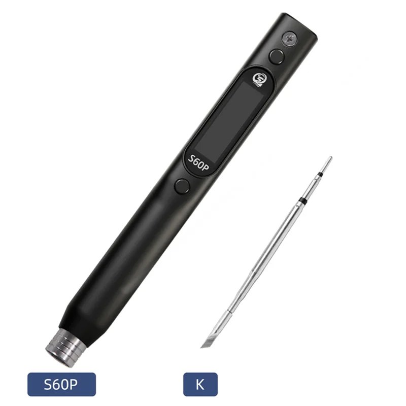 SEQURE-Anti-Static Nano Soldering Iron Pen, PD Suporte e QC Fonte de Alimentação, Compatível com C210 Solder Tip, Precision Repair Tool, S60P