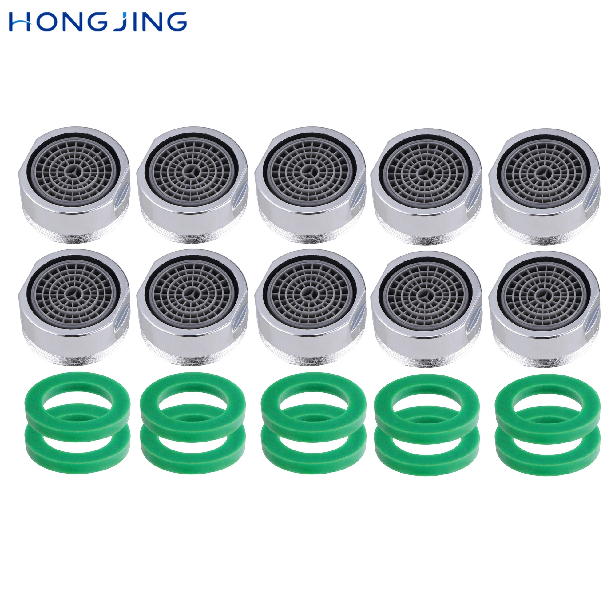 10 Pcs 24mm Kitchen Basin Faucet Aerator Splash-proof Filter Mesh Core Water Saver Outlet  Accessories  Faucets  Kitchen