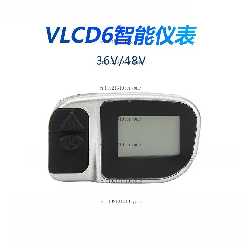 VLCD6 Electric Bicycle Dashboard, LCD Speedometer for Mountain Bikes
