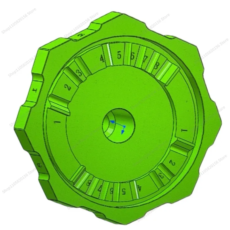 For Octagonal Hexagonal Pentagonal Hand Gem Processing Tool CNC Machining 6.0mm Shank