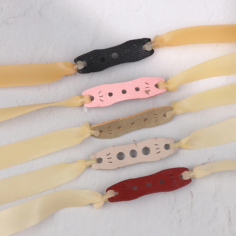 0.65-1.2 مللي متر عالية بسرعة 10 قطعة مقلاع الصيد شريط مطاطي مسطح قوي مرونة عالية في الهواء الطلق المنجنيق اطلاق النار اكسسوارات