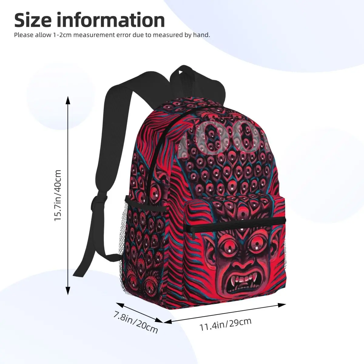Rock Tool Band Lateralus Heavy Metal Music Student Backpack School Bag Hiking Travel Daypack for Men Women Bookbag Shoulder Bags