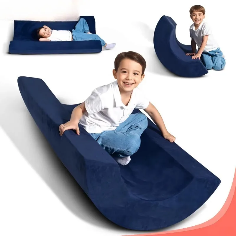 Custom Sensory Rocker Chair for Kids with Large Foam Body for School and Indoor Therapy