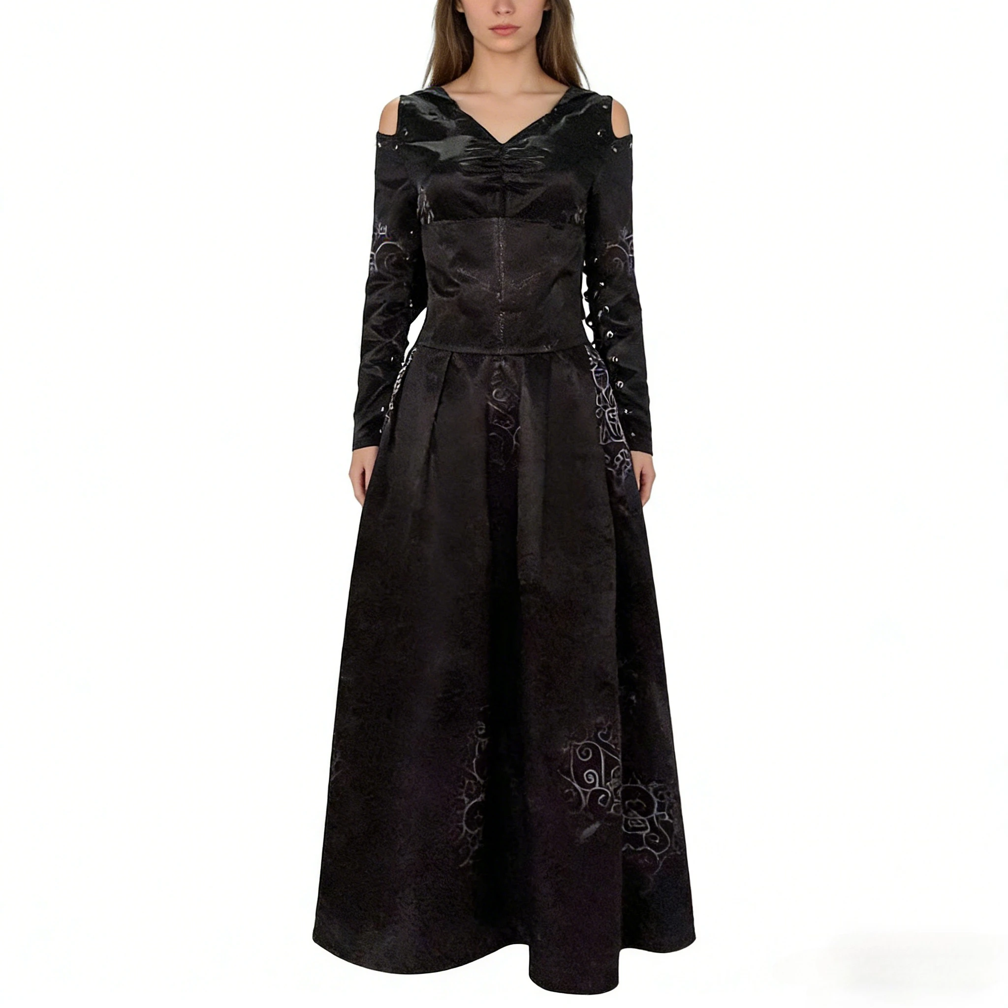 

Bellatrix Cos Lestrange Косплей Фэнтезийный костюм Волшебный косплей Пояс из фильма Нижнее белье Одежда для взрослых женщин Маскировочный костюм на Хэллоуин