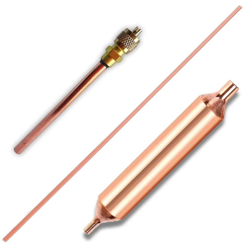 

Набор инструментов Fresh Hvac 1/4 "3 в 1 с фильтром для холодильника, сушильной машиной и клапаном доступа/обслуживания для ремонта холодильного кондиционера