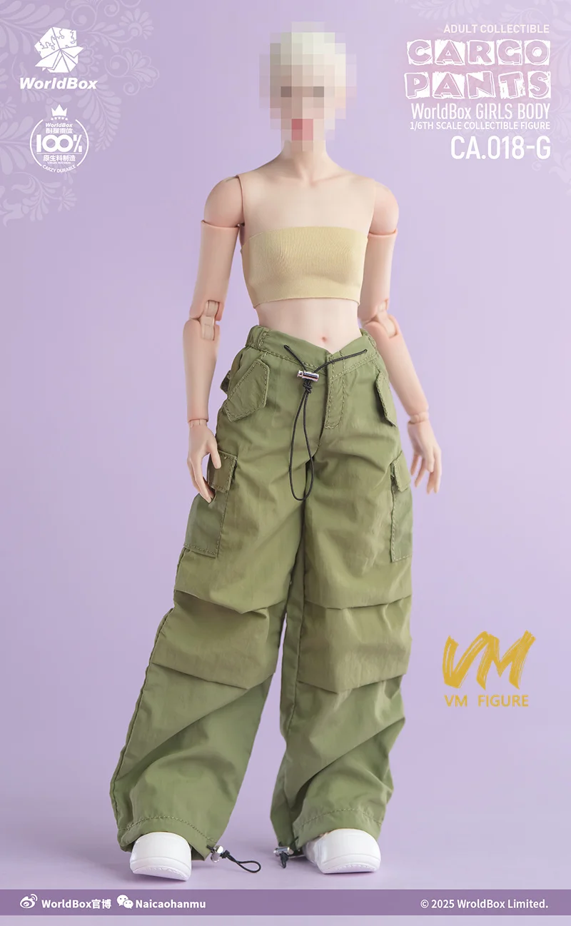1/6 Worldbox CA018 GS005 CS018 متعدد الجيوب العمل السراويل الخبز الأحذية الصلبة حذاء الملابس الداخلية صالح 12 ''الجندي عمل الشكل الجسم دمية