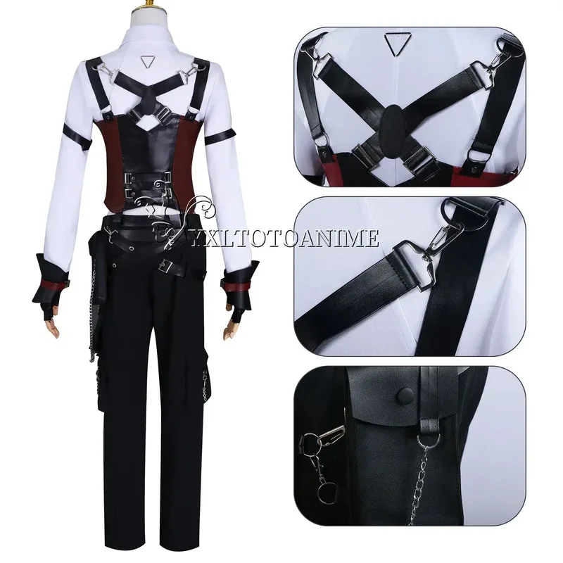 CyLove 및 딥스페이스 히로인 제인 자비에르 라파엘 코스프레 의상 풀 세트 의상 미스 헌터 코스프레 의상 유니폼
