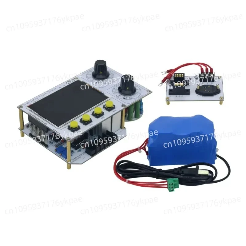 Upgraded 110V-220V Transistor Curve Tester 5A Transistor Characteristic Curve Tester with Test Base