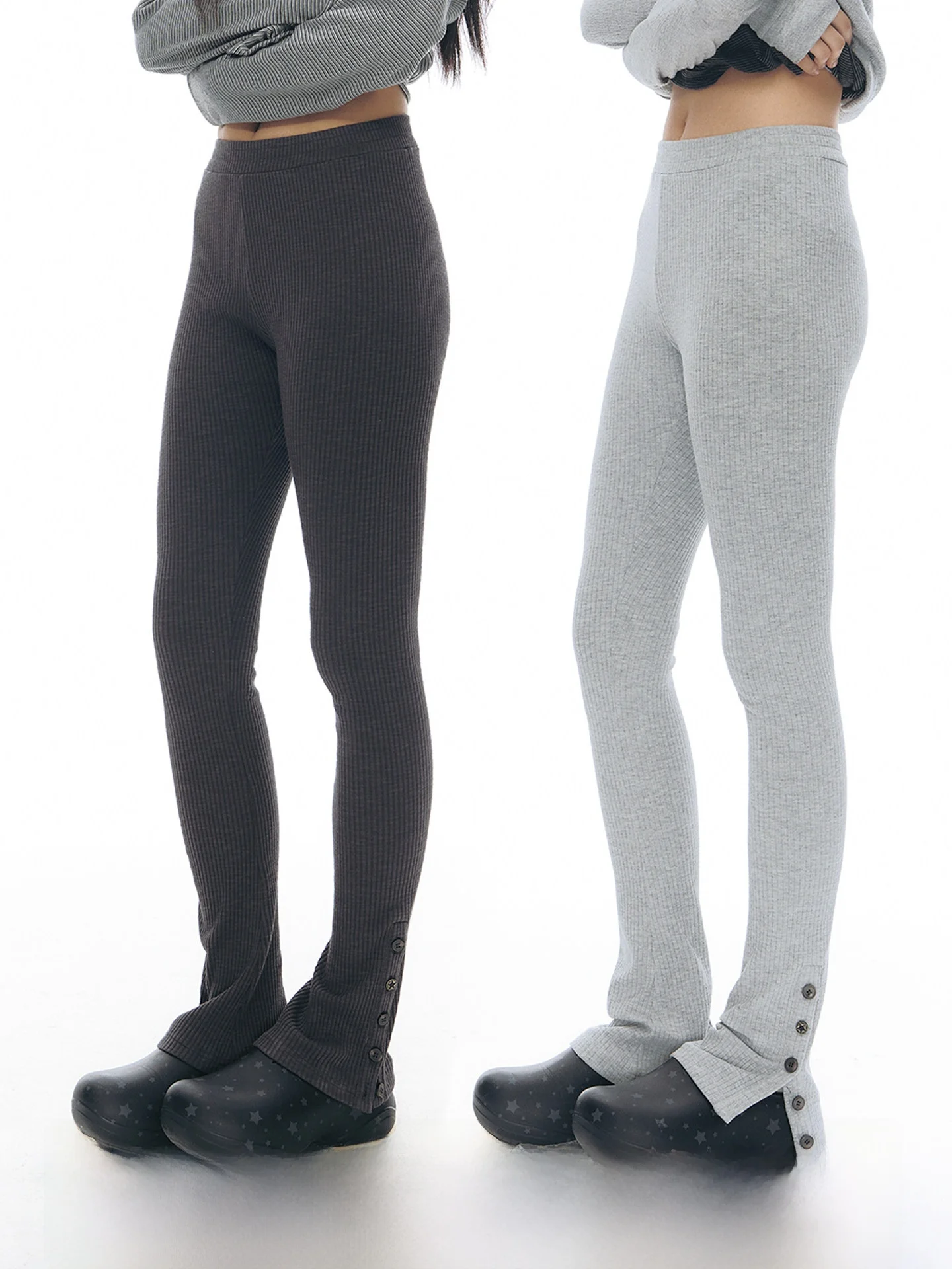 

Оригинальные вязаные облегающие женские брюки NAPSNAPS с эластичным поясом, повседневные длинные брюки, новинка весенней коллекции, модель Slim Body A