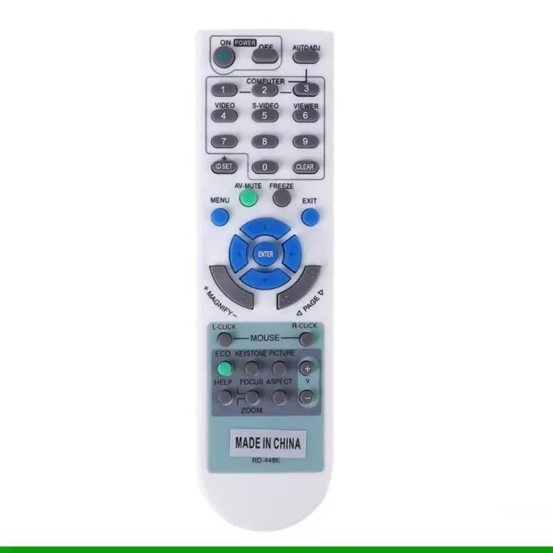 U55C New Replaced Remote Control for NEC Projector RD-448E Projector for Home Office